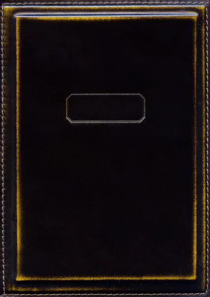 Leather book cover