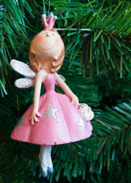The fairy in a pink dress — Stock Photo #2034843