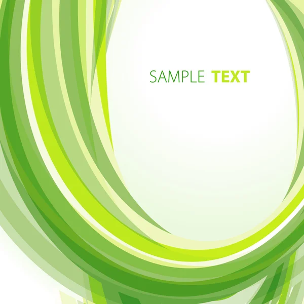 Green abstract template