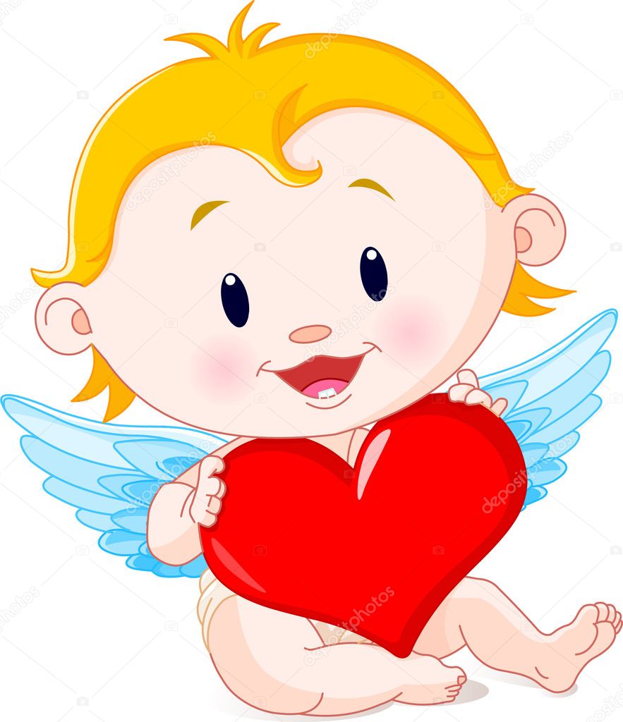 Baby Cartoon Angel