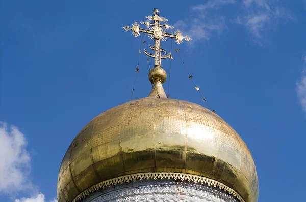 Golden dome with cross