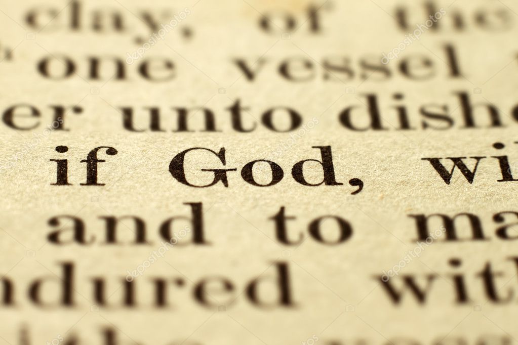 the word god