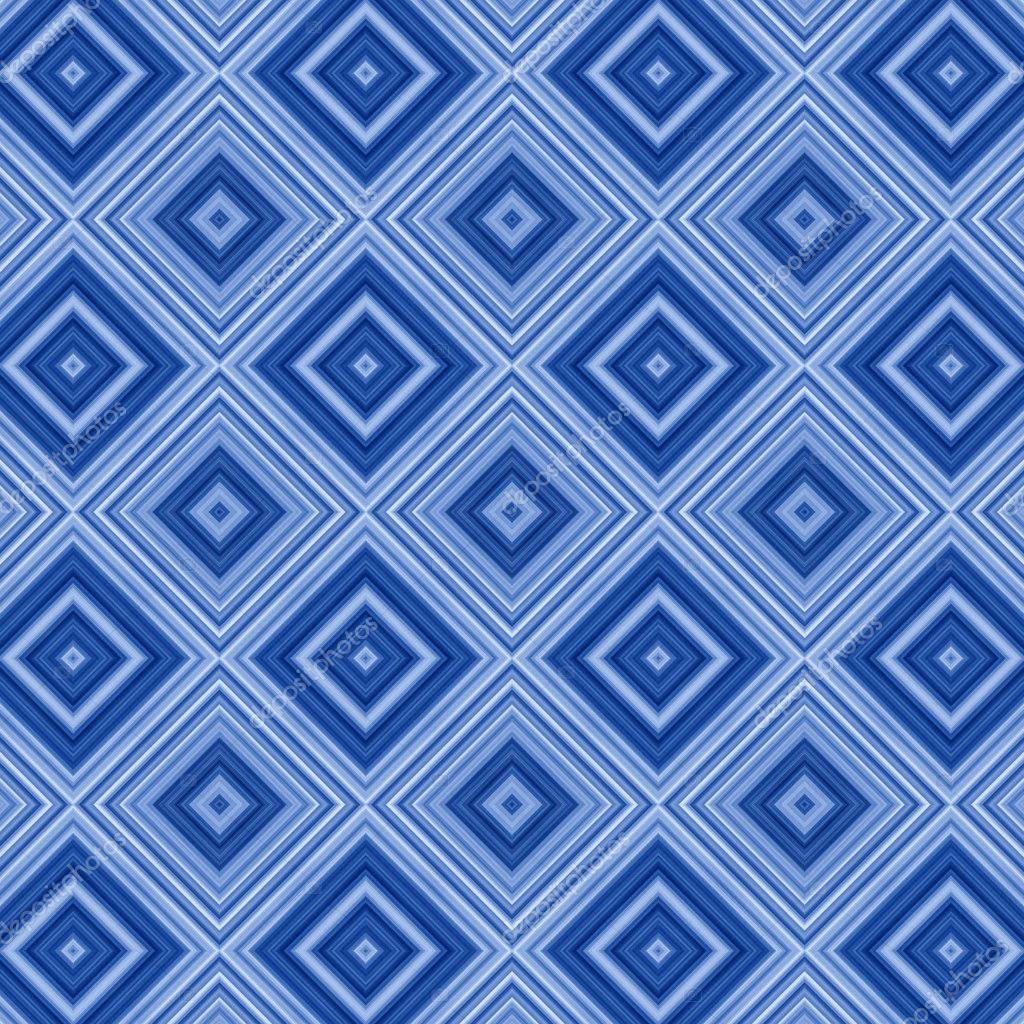 Blue Diamond Pattern