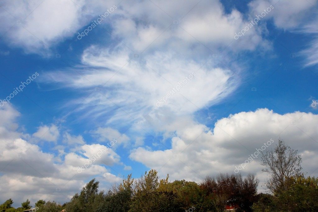 Cumulus Cloud Symbol