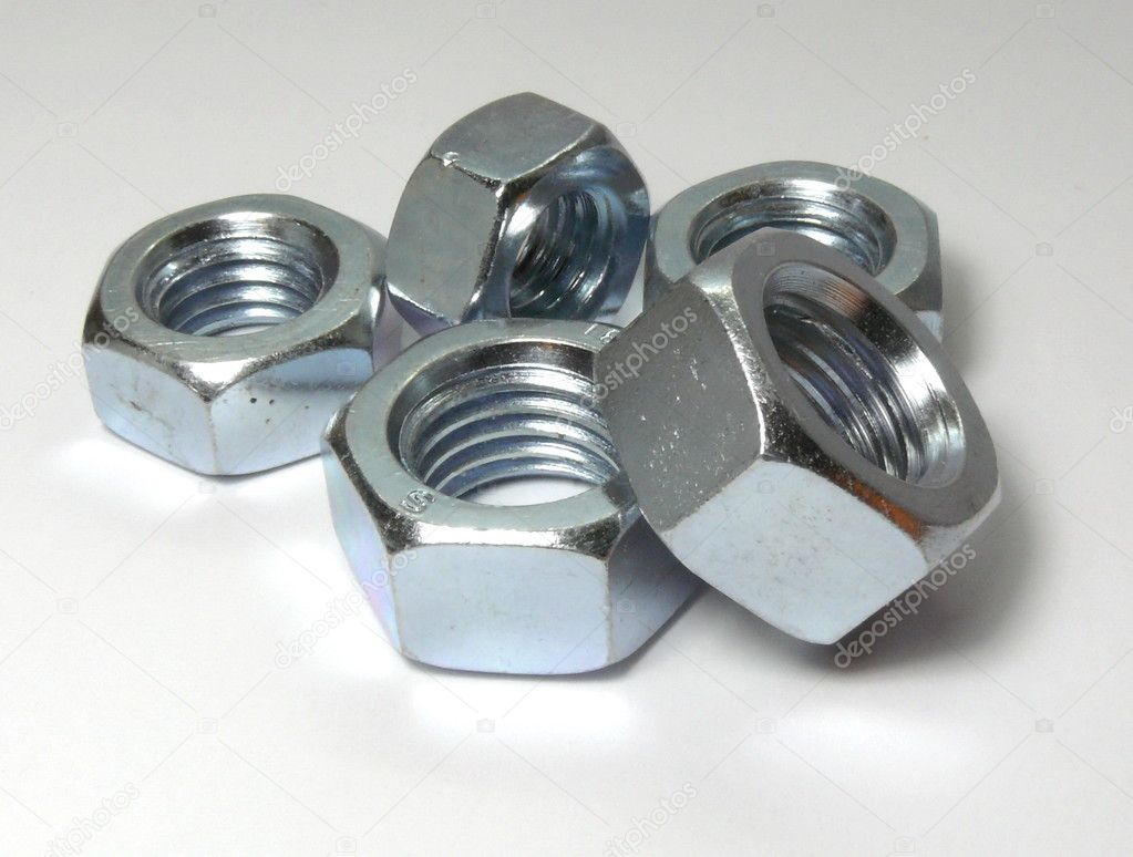 Nuts metal — Stock Photo © oleggur 1187807