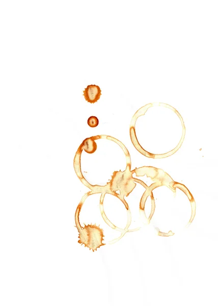 Background of coffee rings