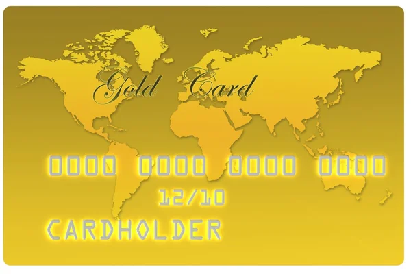 Gold Bank Card