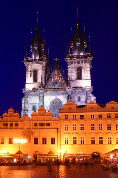 Church of Our Lady Before Tyn at Night