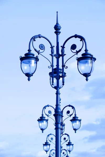 Street lamps in the art deco style