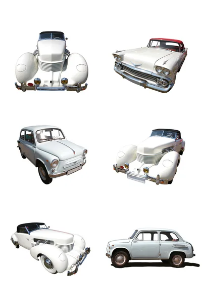 White car collection