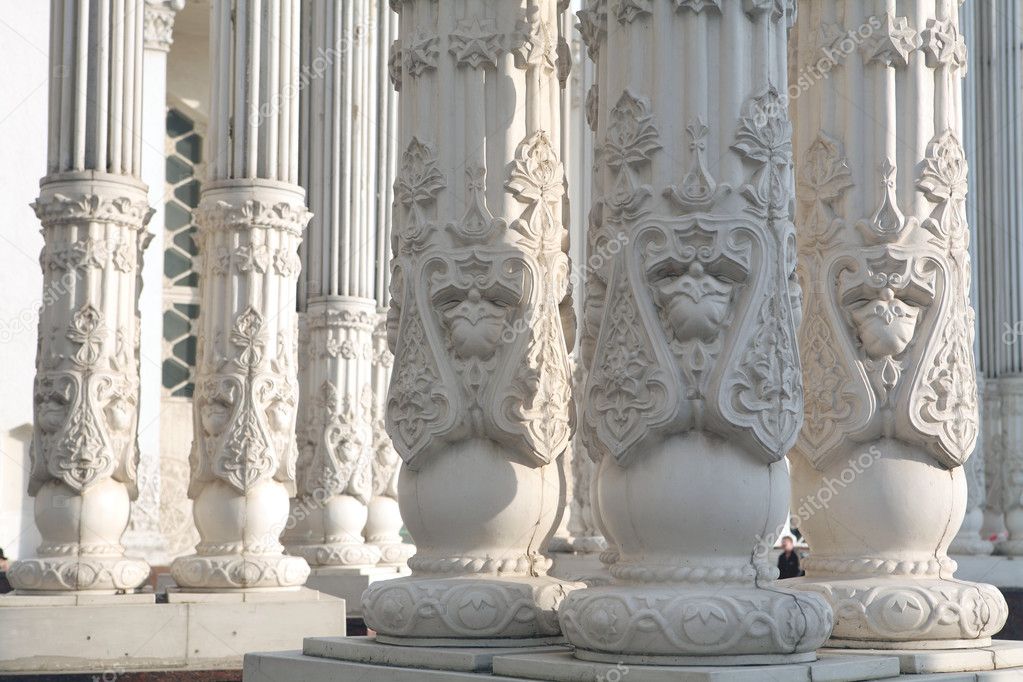 pillars of building