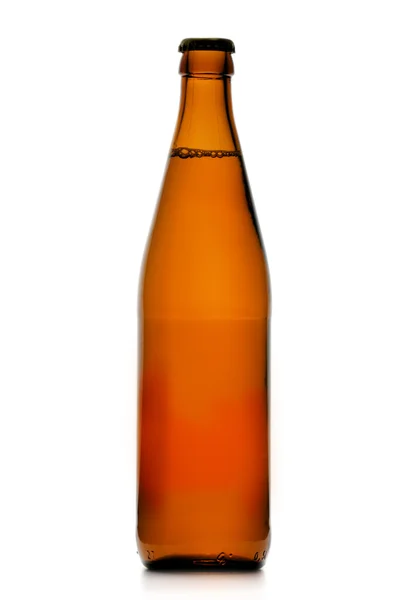 beer bottle vector. Photo: Single eer bottle