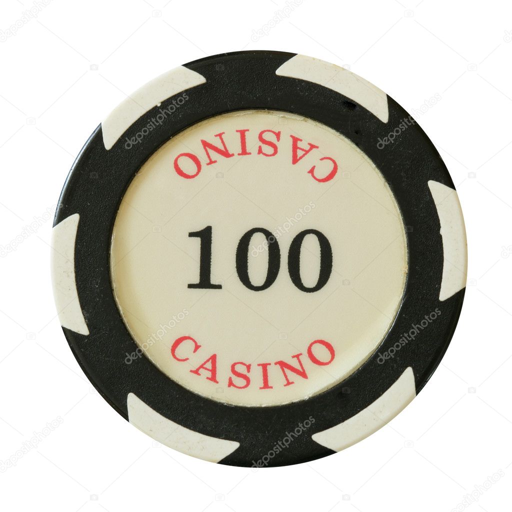 100 dollars casino chip | Stock Photo Y Roman Sigaev #1445851