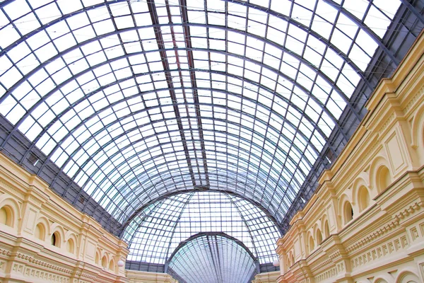 High ceiling in GUM, Moscow,Russia