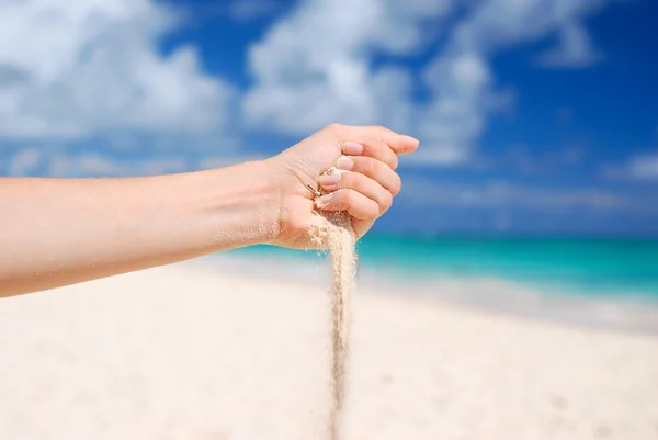 Sand in hand — Stock Photo #1537669