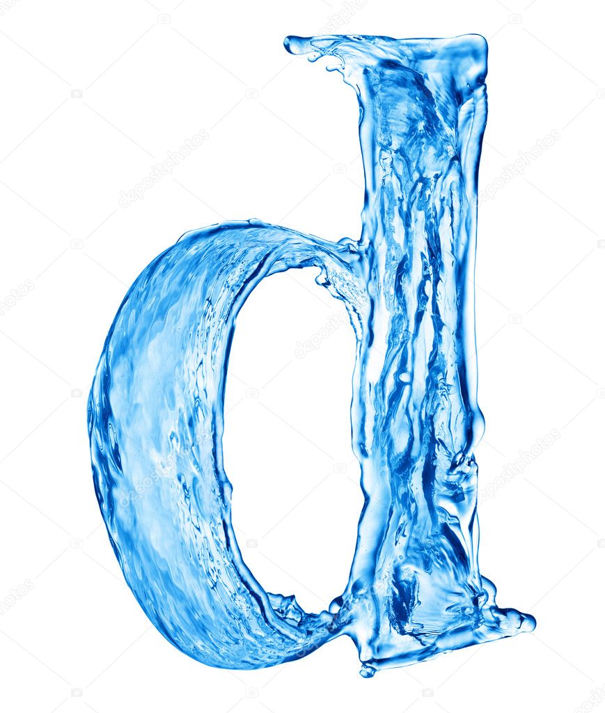 Water Letter Stock Photo By Irochka 1338144