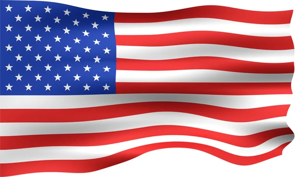 3D USA Flag by Georgios Kollidas Stock Photo Editorial Use Only