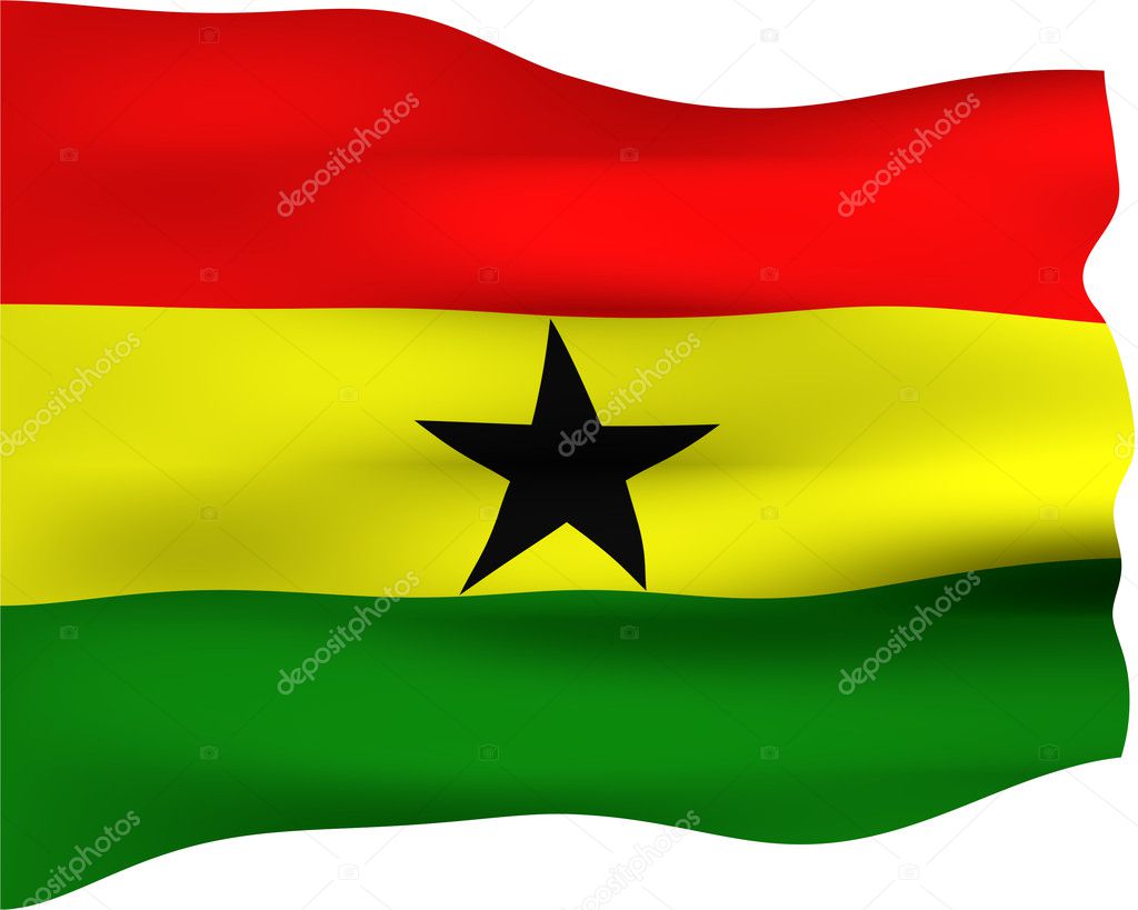 Flag Of Gana