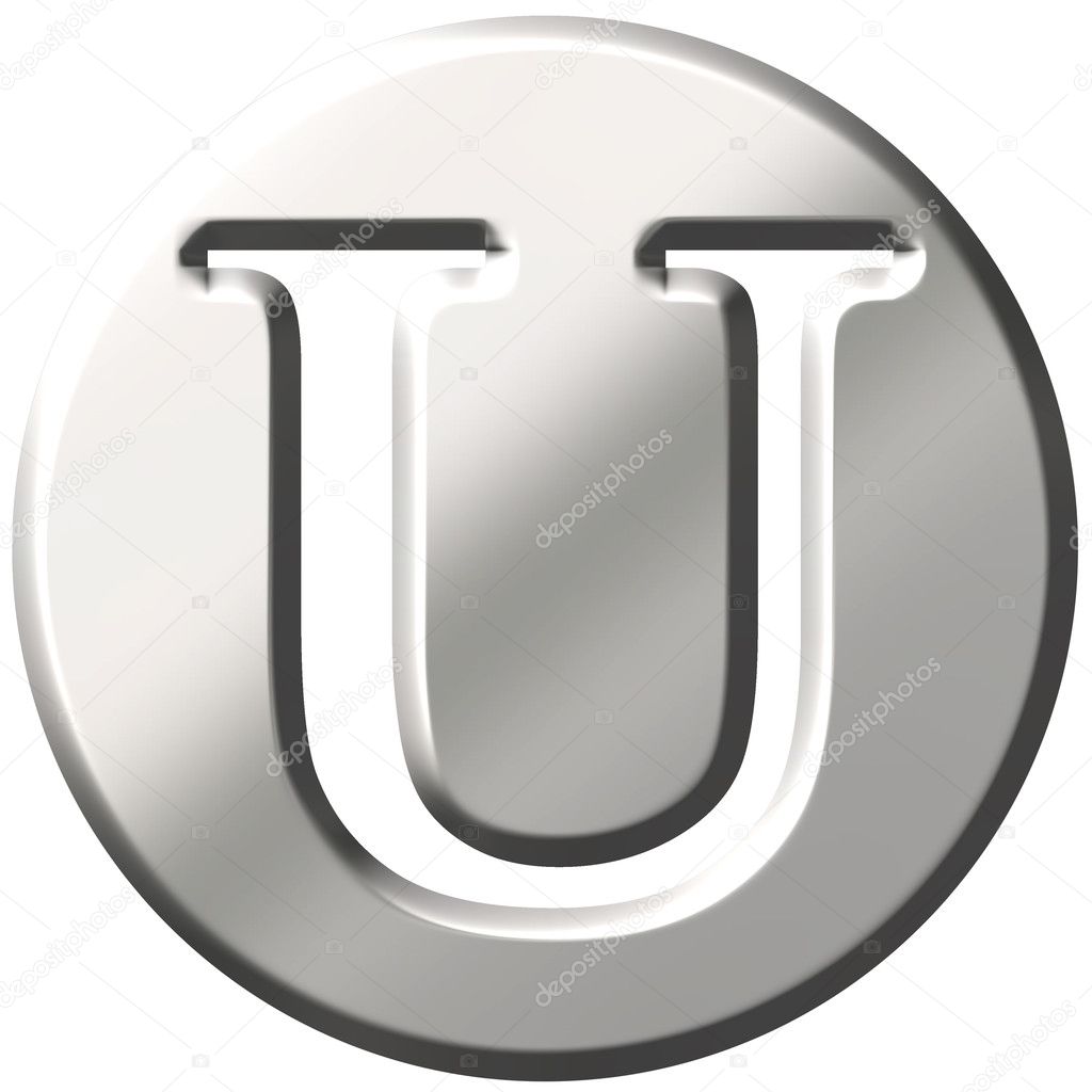 Letter U