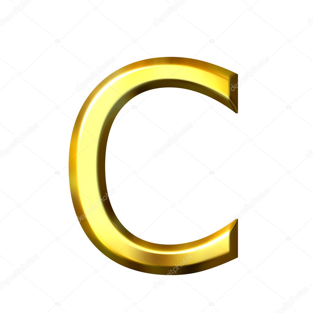 Letter C 3D