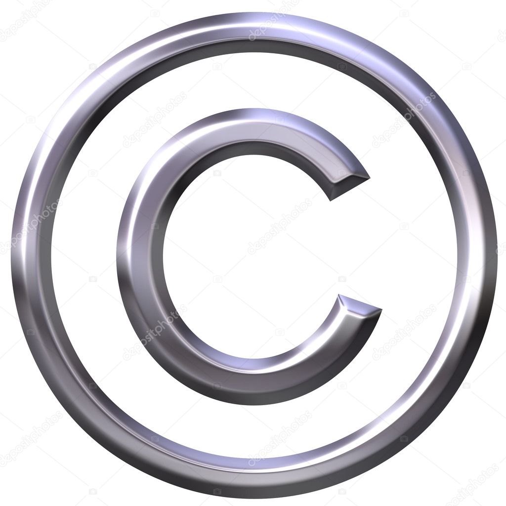 copyrighted symbol