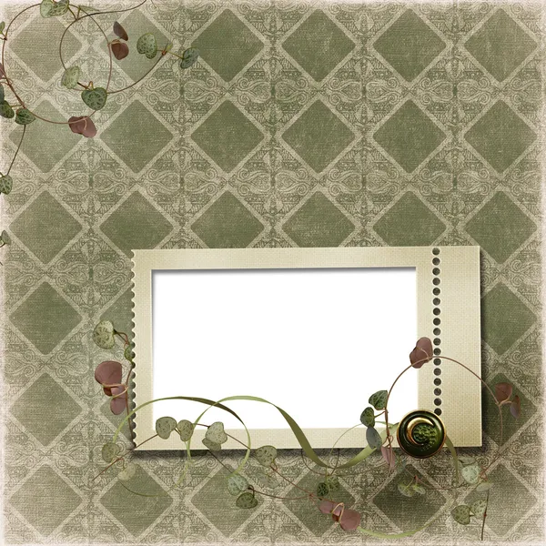 Victorian background with stamp-frames