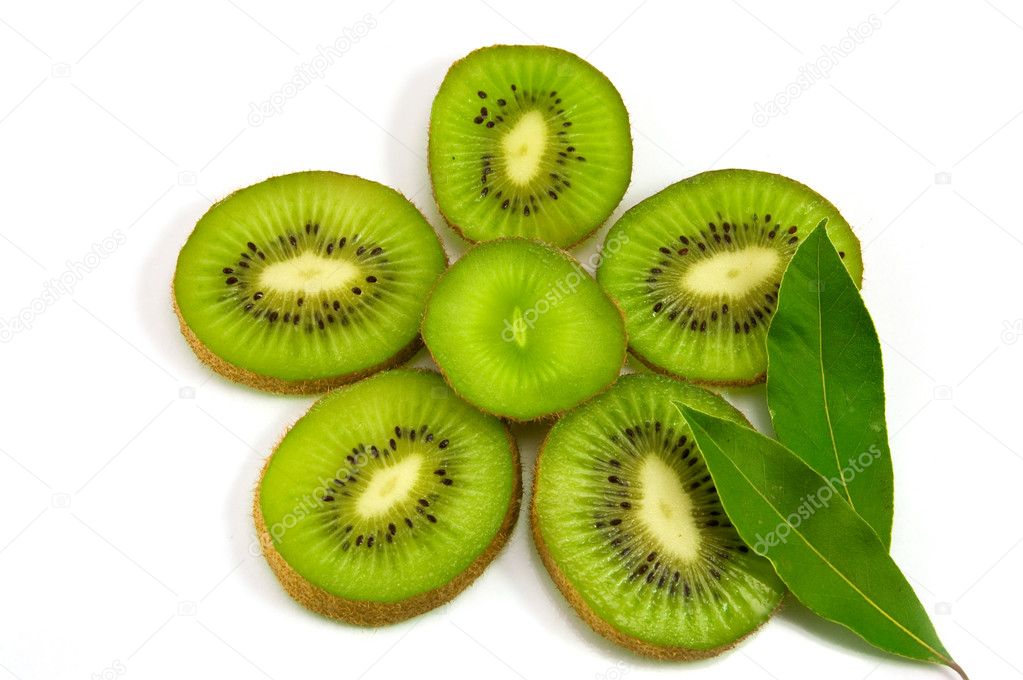 Sliced Kiwi Fruit