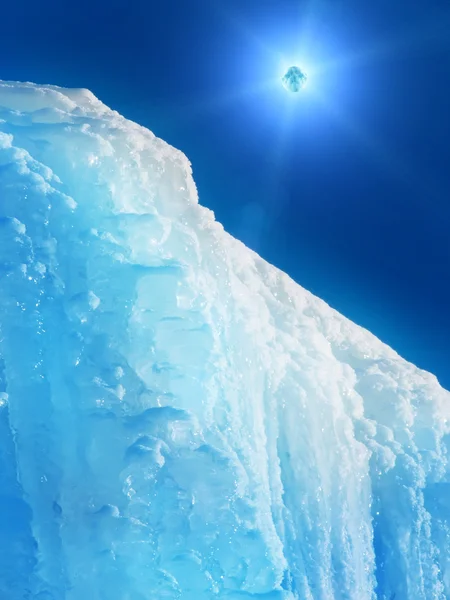 Iceberg mountain ice