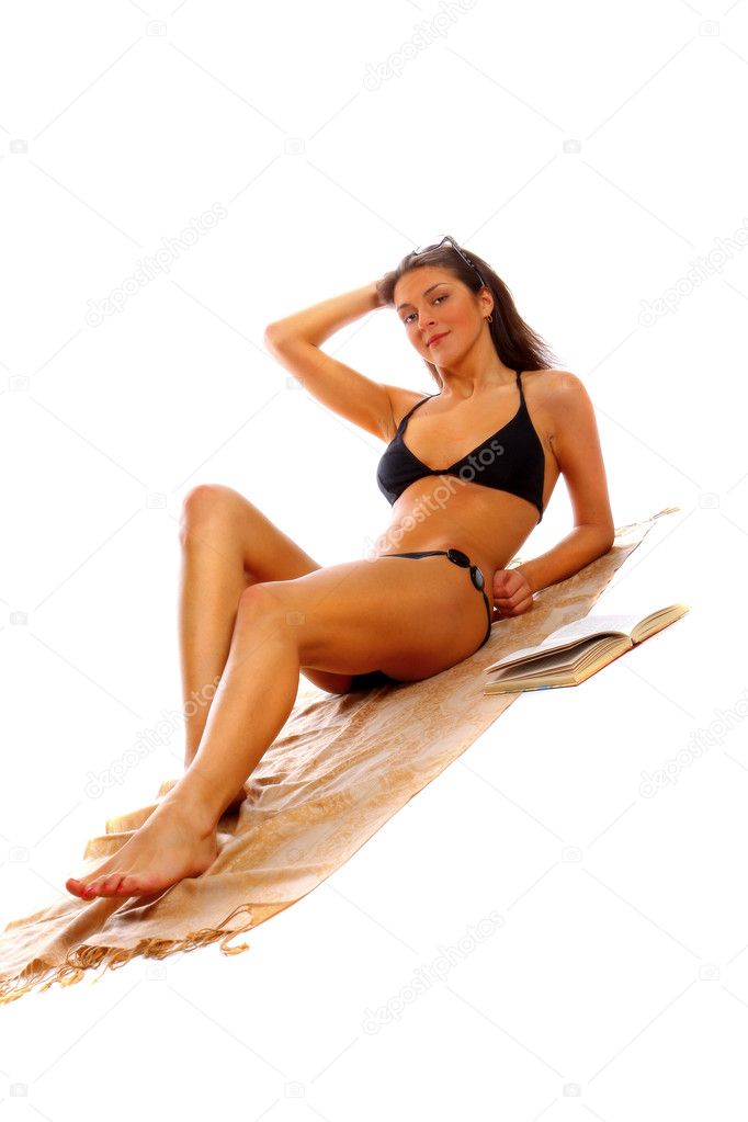 Sexy Women Getting A Tan 64