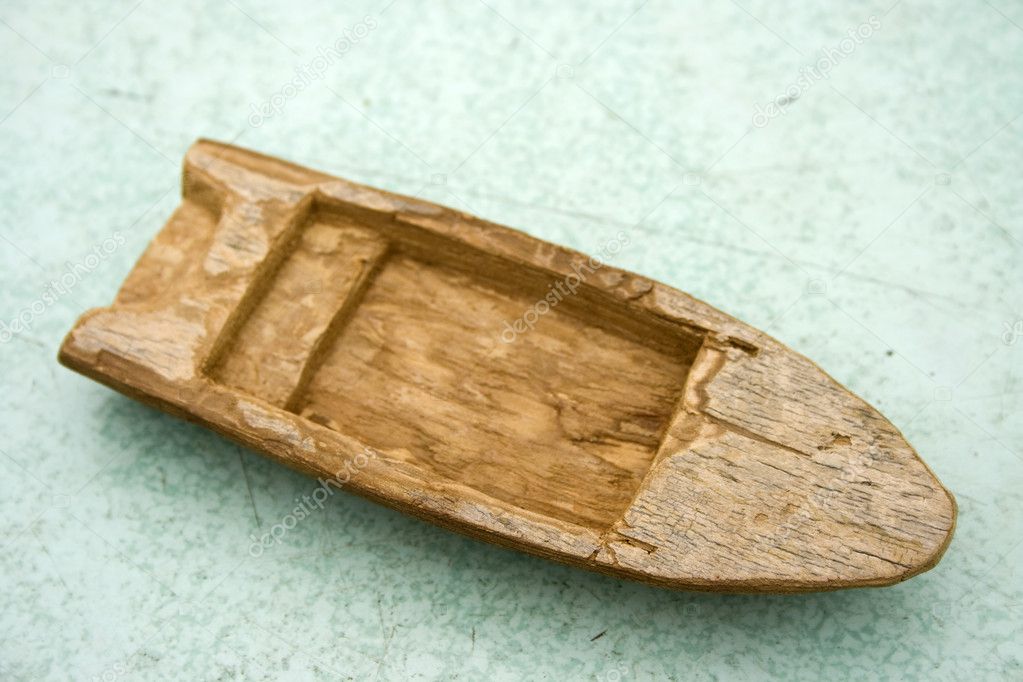 toy wooden boat