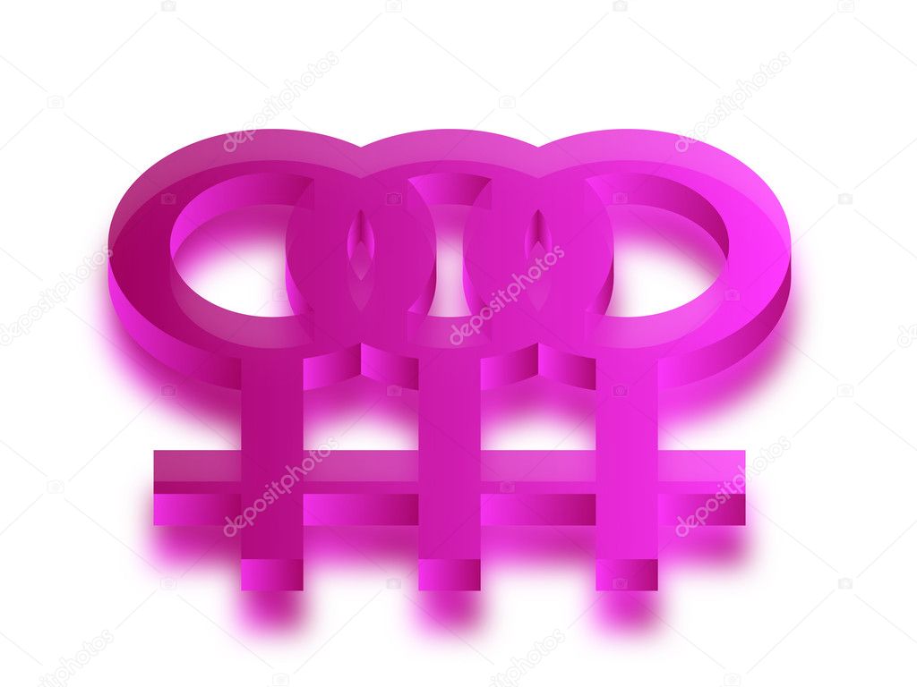 Feminist Symbol Pink