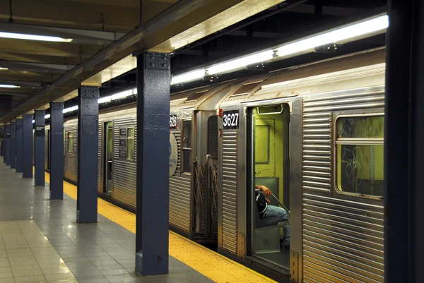New York Subway Train Station