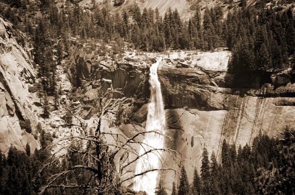 Nevada falls from Glacier Point Yosemite Nationa