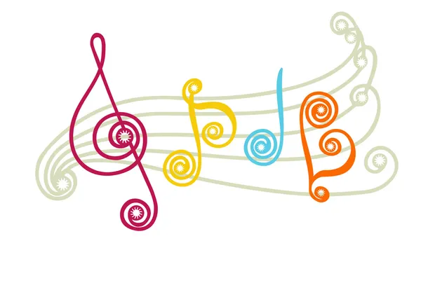 musical notes vector. music notes It from vector