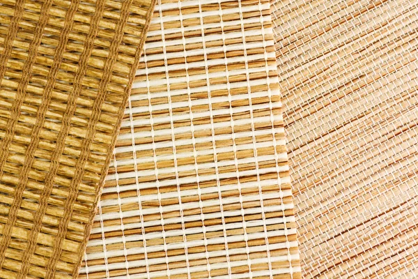 Samples of blinds from gunny