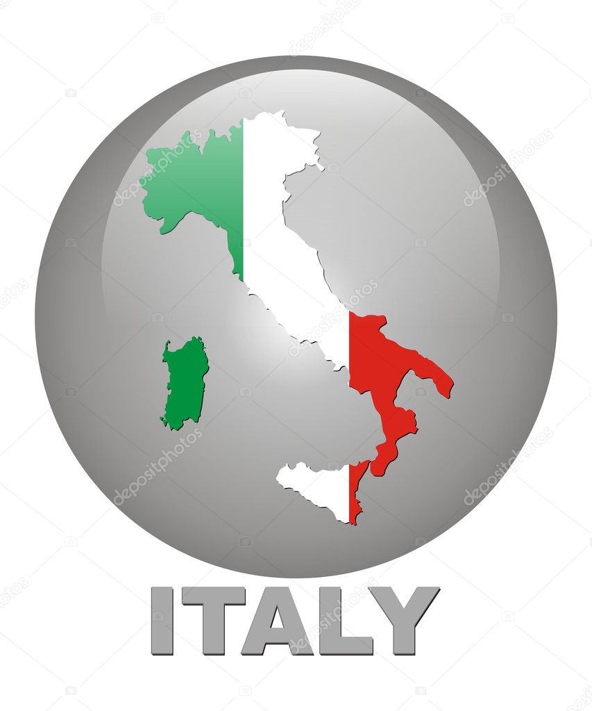 Italy Country Symbol