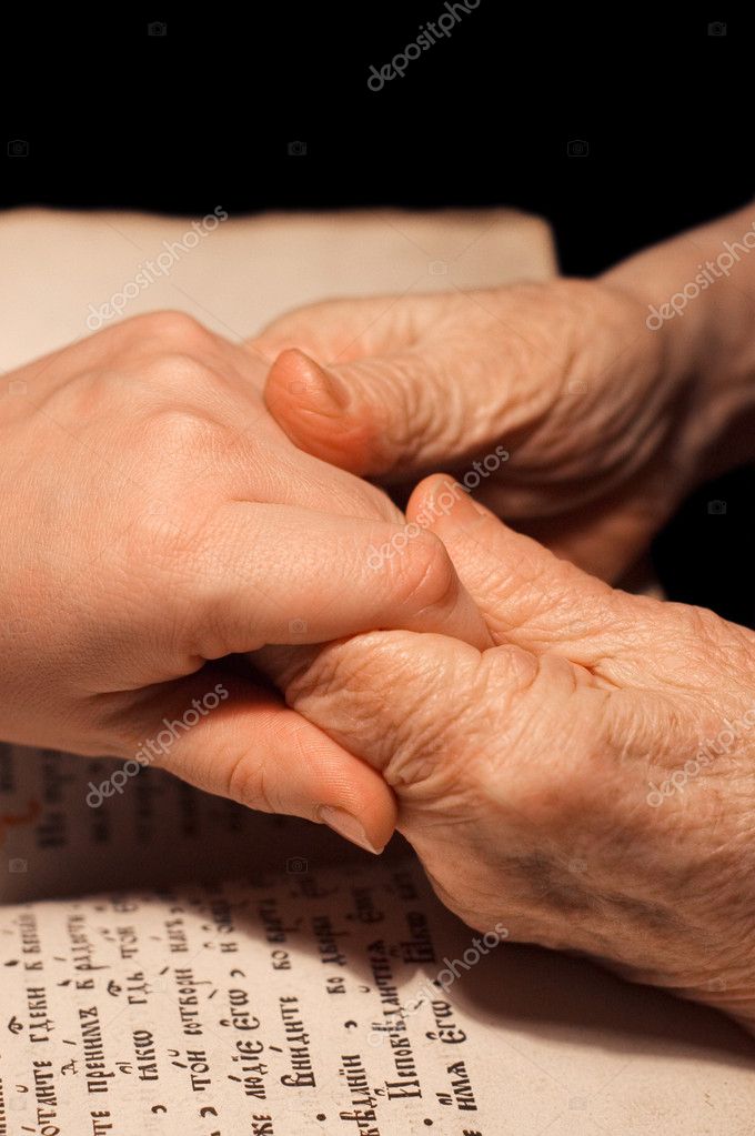 Hands And Bible