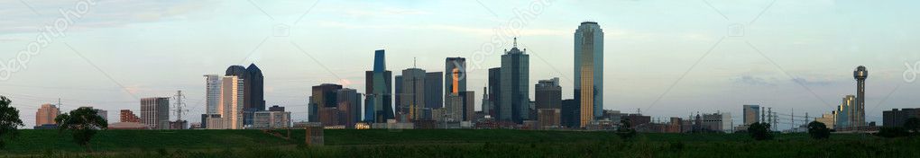 Dallas+skyline+vector+free