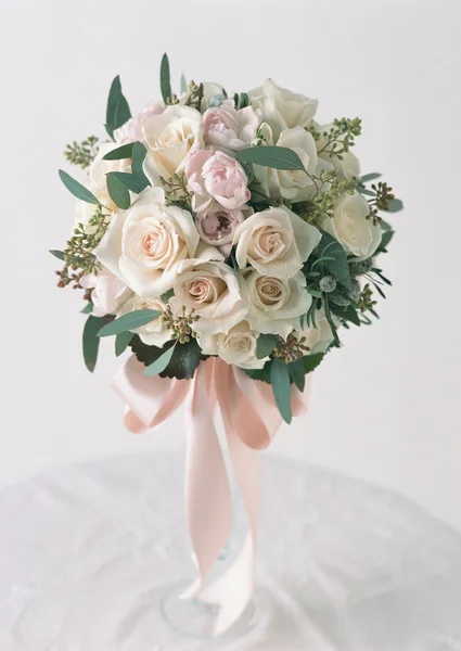 Wedding Flowers Bouquet for her by Noreen Shahid Stock Photo