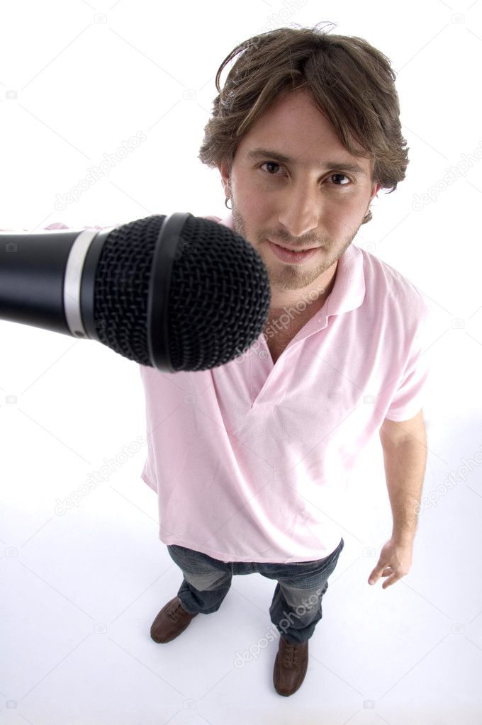 Man With Microphone