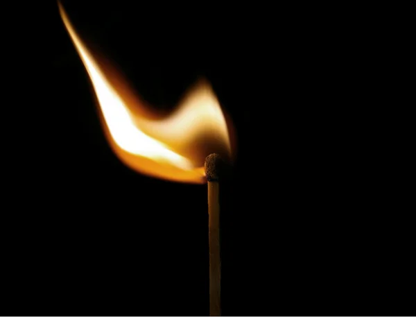 Closeup of a matchstick