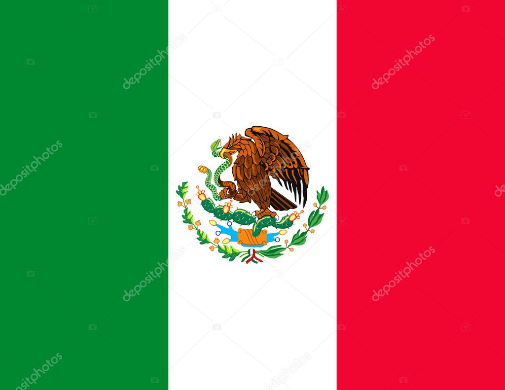 Official Mexico Flag