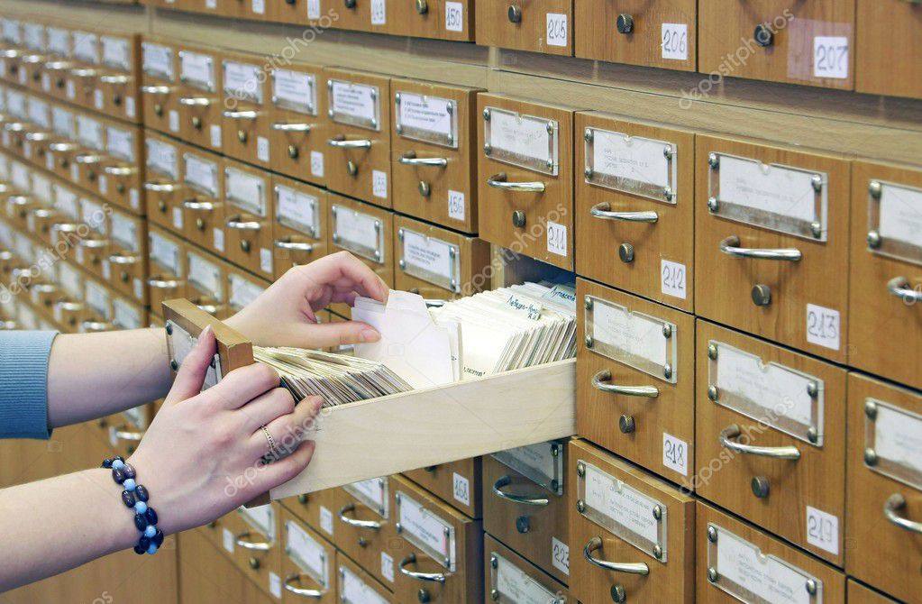 Library catalogue - стоковое фото alexander evstafyev #14420.
