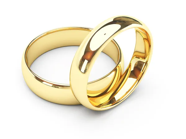 GOLD WEDDING RINGS by Mikhail Solovev Stock Photo Editorial Use Only