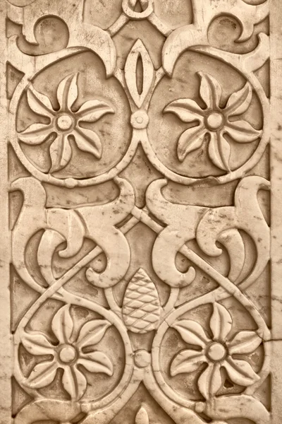 Old marble bas-relief