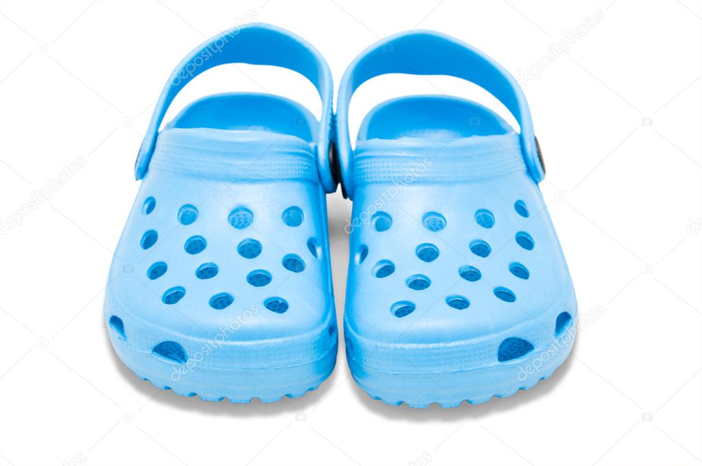 Детская обувь. Яркие резиновые сандалии, фото 1226215, снято 7 июня 2009 г