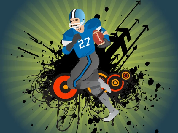 american football players clipart. american football players