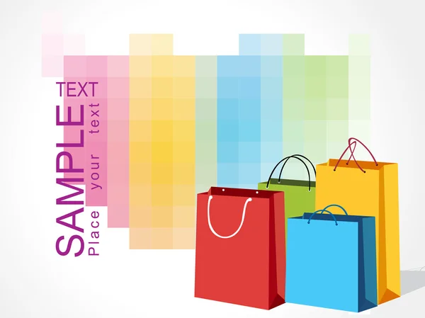 Colorful shopping bags,