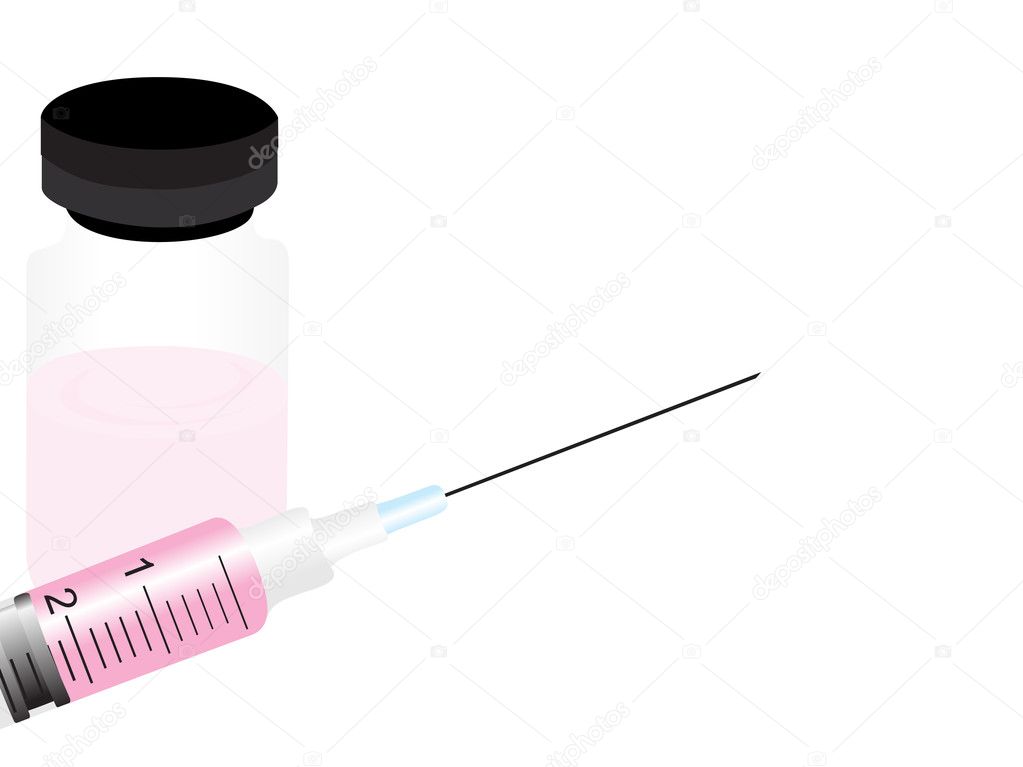 Vial And Syringe