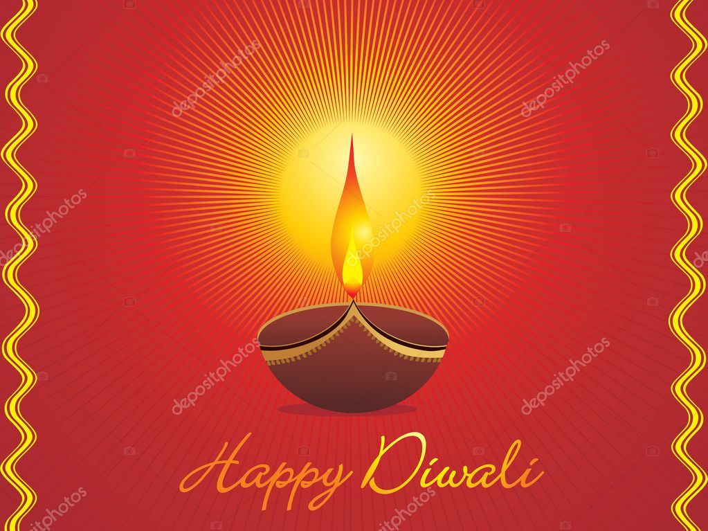 Diwali Deepak Logo